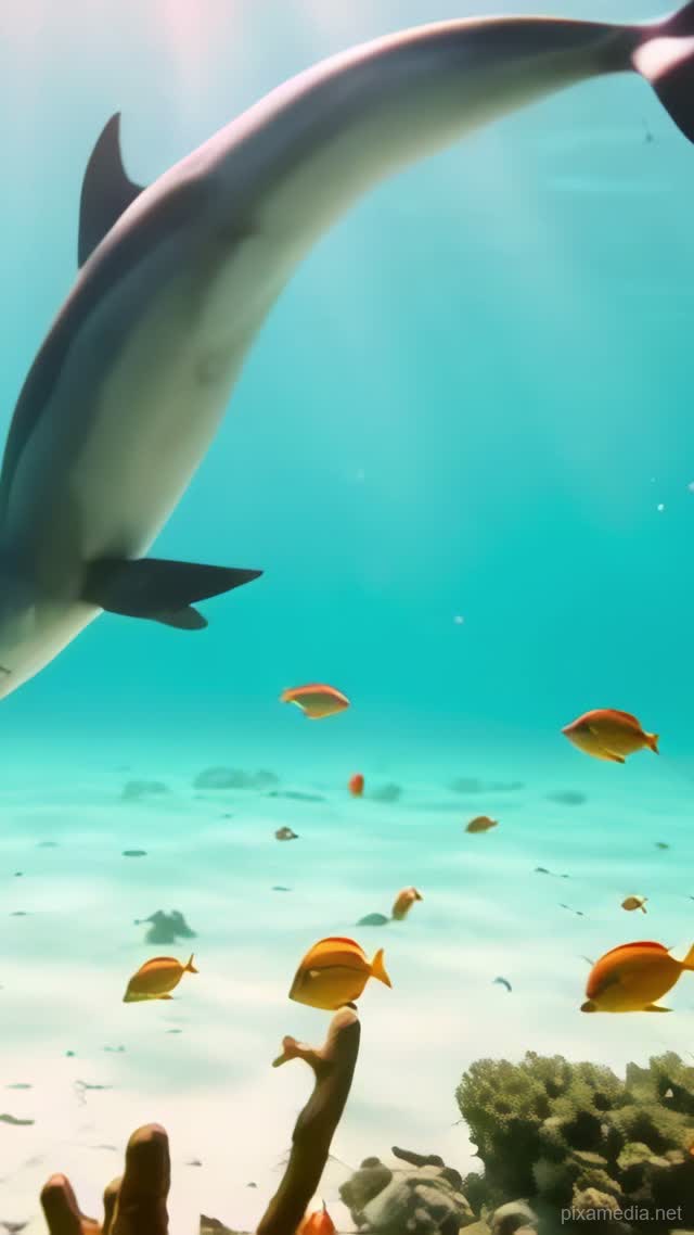Spinner in Sunlit Reef - Ocean Deep AI stock